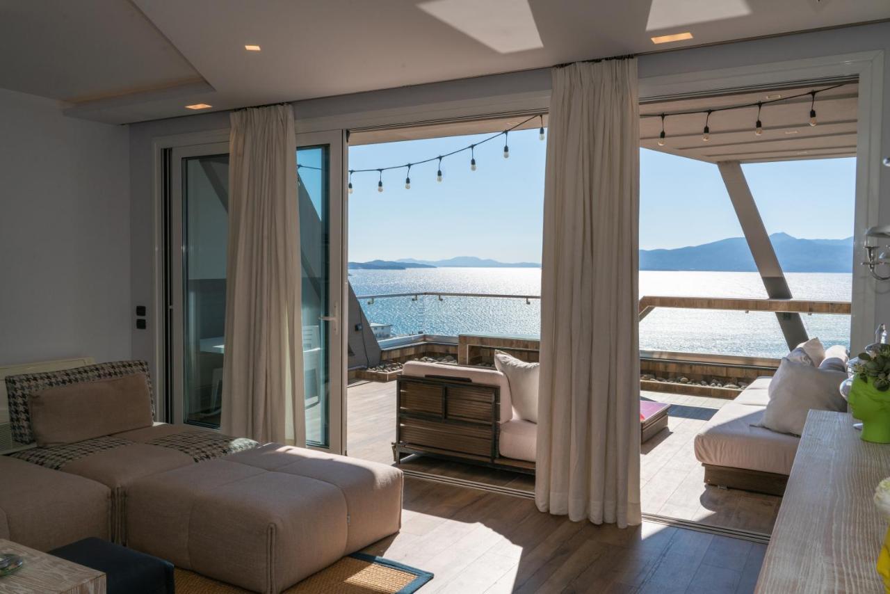 Limani Deluxe Apartment 3 ซารานเดอ ภายนอก รูปภาพ